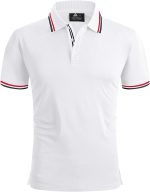V VALANCH Golf Polo Shirts for Men Short Sleeve Moisture Wicking Summer Casual Collared Shirts Tennis Polo - Image 4